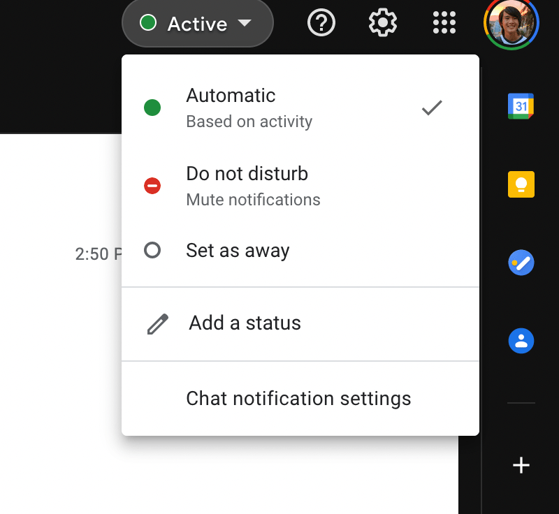 statutGmail